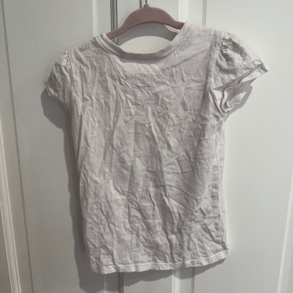 The Children’s Place 3T Girls American Cutie White Short Sleeve Mermaid T-Shirt - Picture 6 of 6